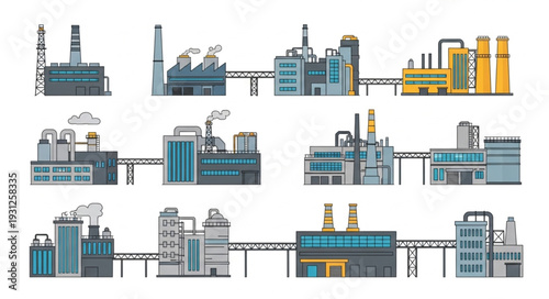 Industrial Factory Buildings and Structures.