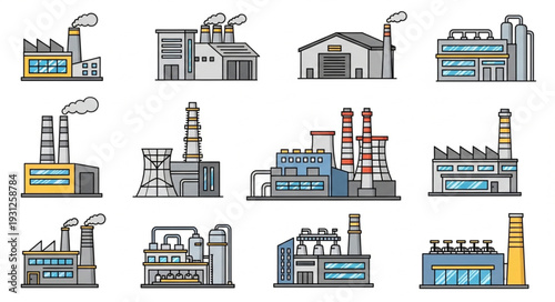 Industrial Factory Buildings and Structures.