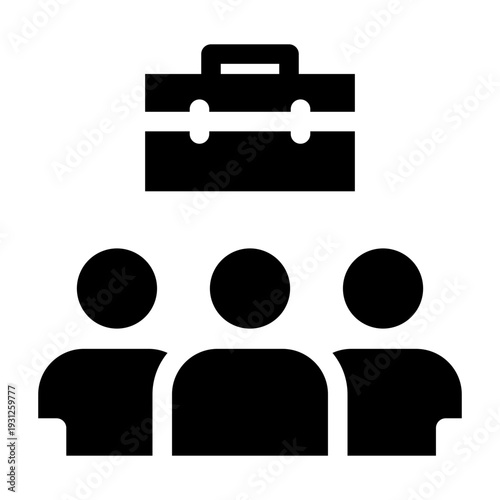 Employees Glyph Icon