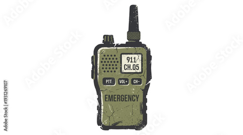 Emergency Walkie Talkie Radio