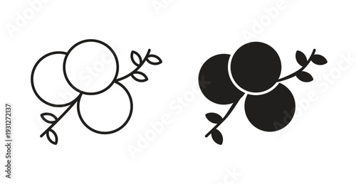 Juniper icon. web vector design