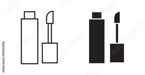 Lip gloss icon. web vector design