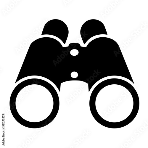 binoculars icon vector illustration