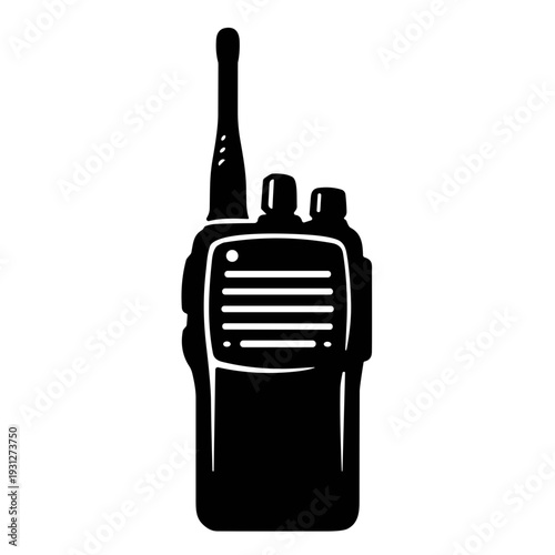 Handy Talkie vector illustration