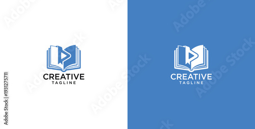 online education business logo template