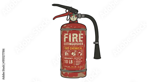 Vintage Fire Extinguisher
