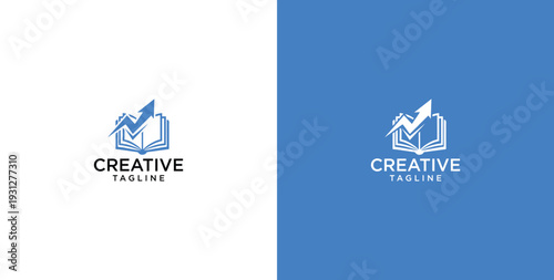 online education business logo template