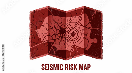 Seismic Risk Map of Romania with Earthquake Epicenter