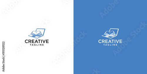 online education business logo template
