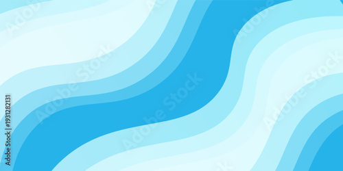Dynamic abstract blue color transition on white background design. Suit for presentation, banner, layout, annual report, web design. Vector illustration. eps10