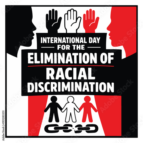International Day for the Elimination of Racial Discrimination Flyer Promoting Equality and Human Rights