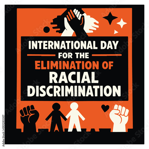 International Day for the Elimination of Racial Discrimination Flyer Promoting Equality and Human Rights