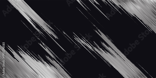 Abstract diagonal halftone gradient background with soft fading lines. Clean repeating stripe pattern texture. vector design