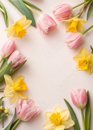 Bouquet of flowers with yellow and pink flowers