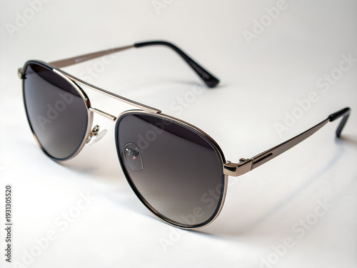 sunglasses on white background