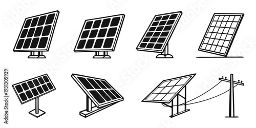 Various types of solar panels and their installation methods