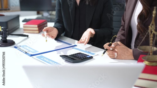 legal and corporate consultation concept focusing on law, advice, and business agreements.