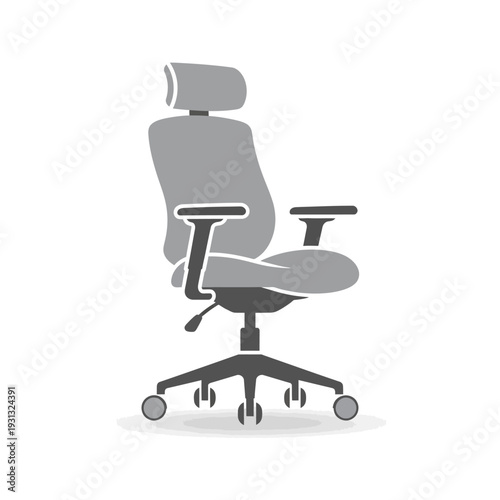 Ergonomic Office Chair with Adjustable Armrests.