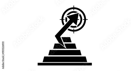 Grammy award trophy music symbol.