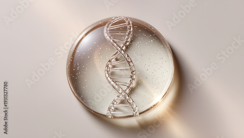Pdrn dna repair serum drop with polynucleotide anti aging concept