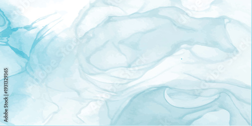A soft watercolor art backdrop featuring a textured blue ice pattern on crumpled paper design