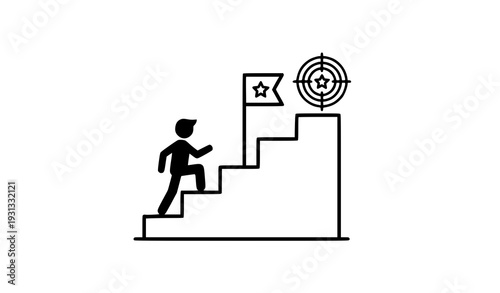 Flat road bike vector illustration side view eco-friendly bicycle