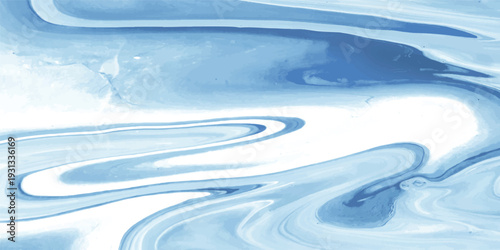 A serene blue water background depicting an abstract ocean seascape with gentle waves reflecting the light of a summer sky