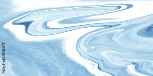 A vibrant blue water background featuring fresh ripples and a gentle splash creates a clean, abstract texture for a nature wallpaper