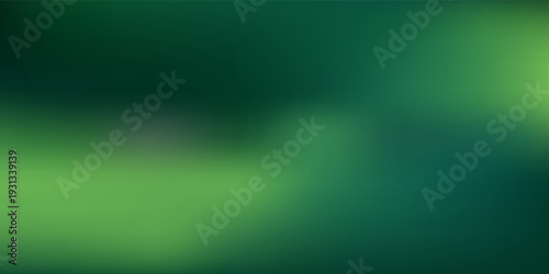 Abstract green gradient background with smooth blended colors, blurry mesh texture, design for wallpaper or website backdrop. vector ilustartion eps10