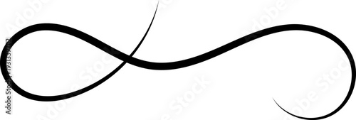 Vintage swirl ornament flourishes set. Decorative calligraphic curls and dividers line style. filigree flourishes script cursive swirls, ornament flourish corner decorative elements collection