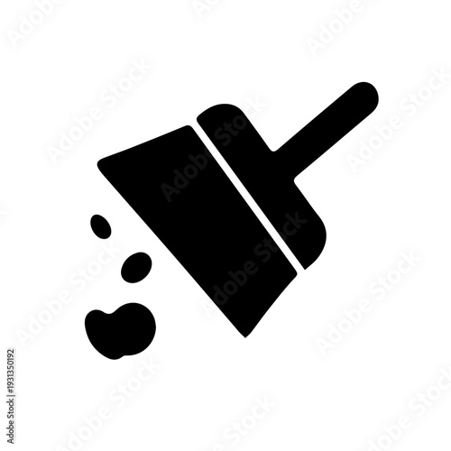 Cleaning brush icon