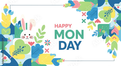 happy easter card