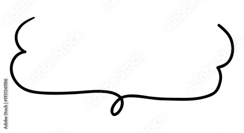 シンプルな吹き出しのベクターイラスト。単品、フレーム、枠、ふきだし