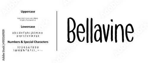 Bellavine is an Stylish handwritten typography featuring graceful curves and organic flow. Perfect for logos, quotes, feminine branding, editorial layouts, and luxury design projects seeking a natural