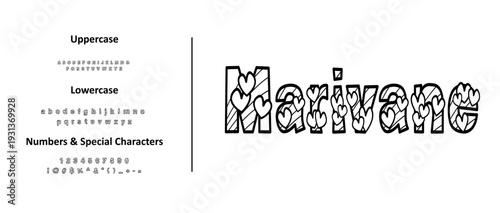 Mariavane is an Modern calligraphy style script designed for sophisticated branding, packaging, social media graphics, and wedding stationery. Balanced letterforms deliver charm, readability, and expr