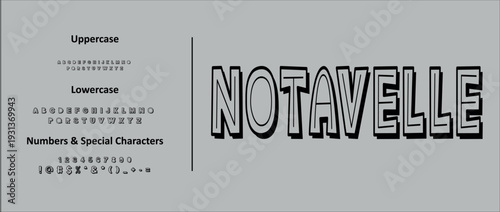 Notavelle is an Stylish handwritten typography featuring graceful curves and organic flow. Perfect for logos, quotes, feminine branding, editorial layouts, and luxury design projects seeking a natural