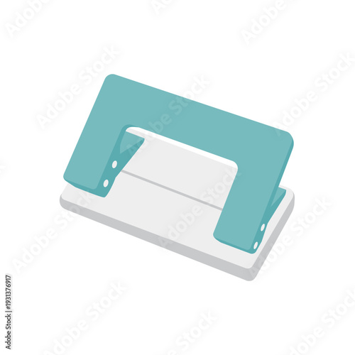 穴あけパンチのイラスト