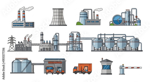 Industrial Factory Production Line Equipment.