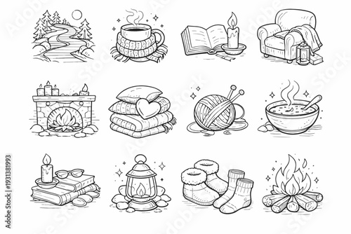 Icon gentle soft image pale line vector generation calm glow redraw simple