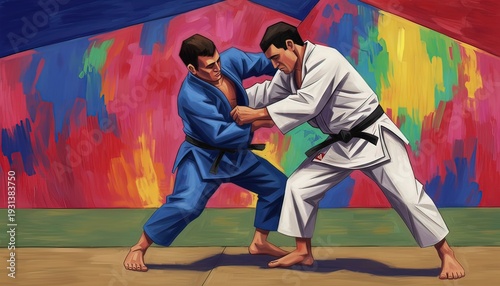 Wallpaper Mural AI la nobile arte del judo 08 Torontodigital.ca