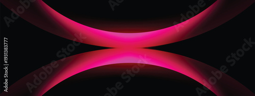 Abstract pink light streaks radiating from the center over a deep dark background, creating a bold and energetic visual impact.