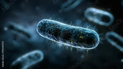 An Intricate Look at Bacterial Structures: Capturing the Beauty of Microbiology through Stunning Microphotography Techniques in Darkness