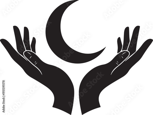 Mystic Hands Moon SVG Bundle