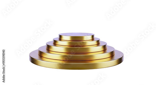 Tiered Gold Platform