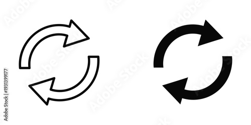 Arrows Circular Repeat Refresh Reload Business Icon