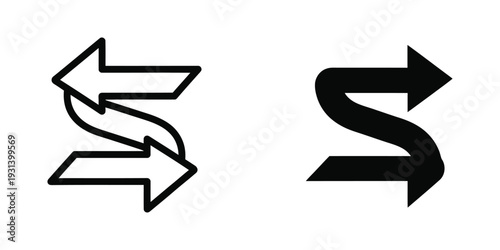 Arrows Exchange Symbol Business Interchange