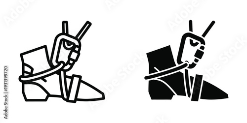 Climbing Boot Carabiner Adventure Gear