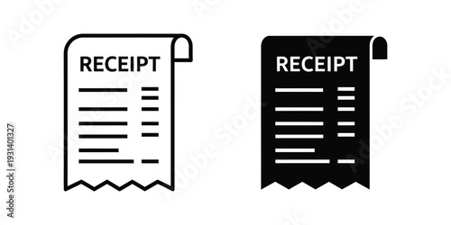 Receipt Document Transaction Record Commercial