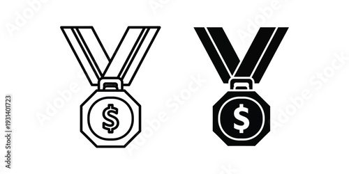 Dollar Medal Award Recognition Success