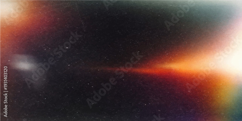 Light's Cinematic Symphony: A mesmerizing display of light and shadow, where vibrant hues cascade across a dark canvas, creating a sense of ethereal wonder.